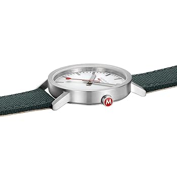 Amazon | Mondaine Classic 40mm 腕時計 | St. Steel Brushed